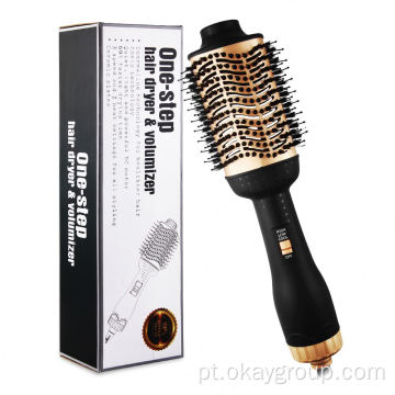 Volumizador de escova do alisador de cabelo negativo 1200W